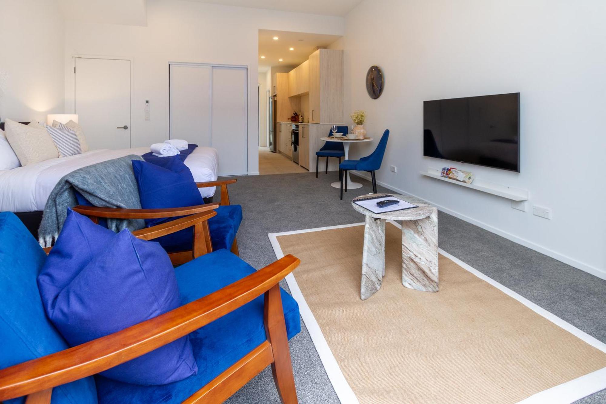 Central Christchurch Santorini Style 1Br Studio Екстериор снимка